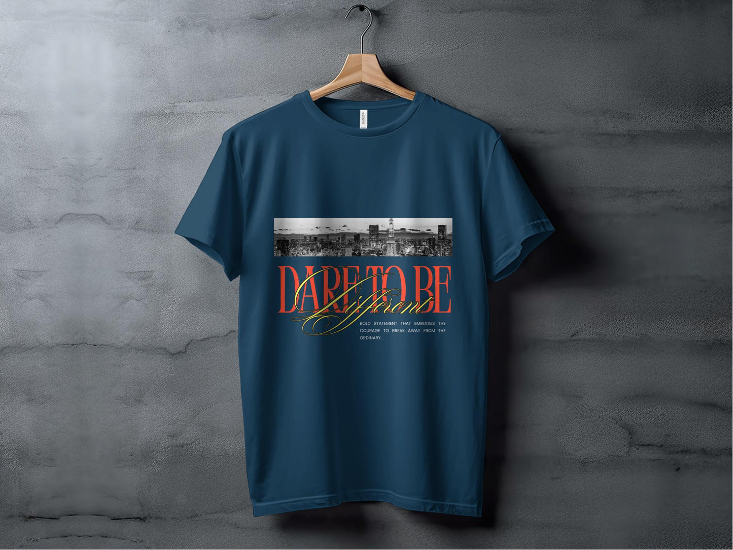 Dare to be different-blue