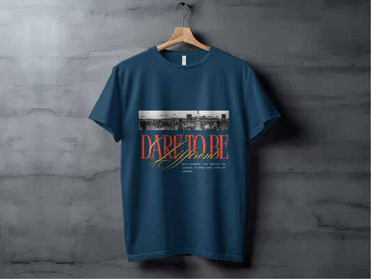 Dare to be different-blue