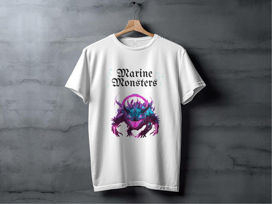 Marine Monsters - White