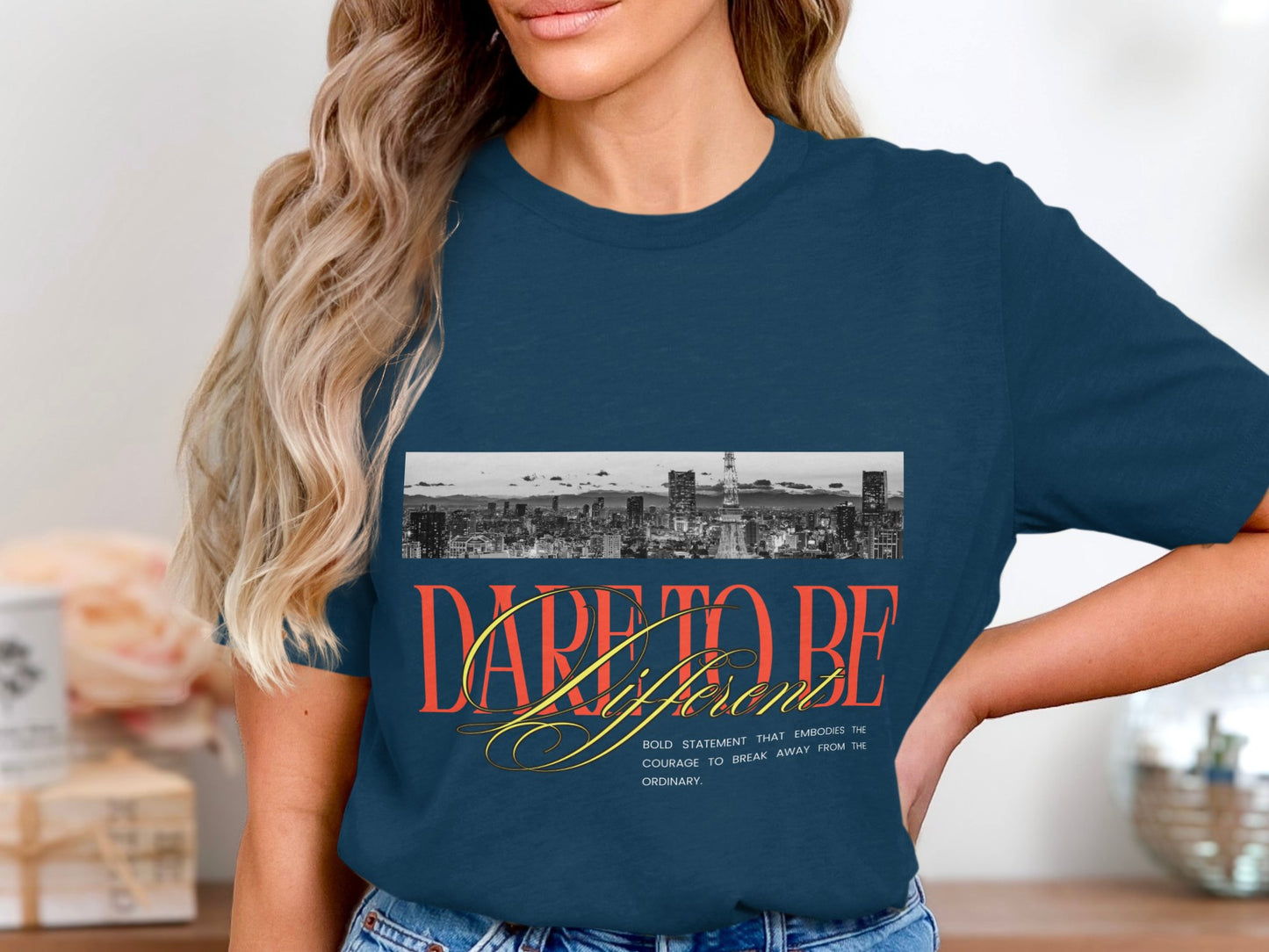 Dare to be different-blue