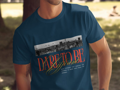 Dare to be different-blue