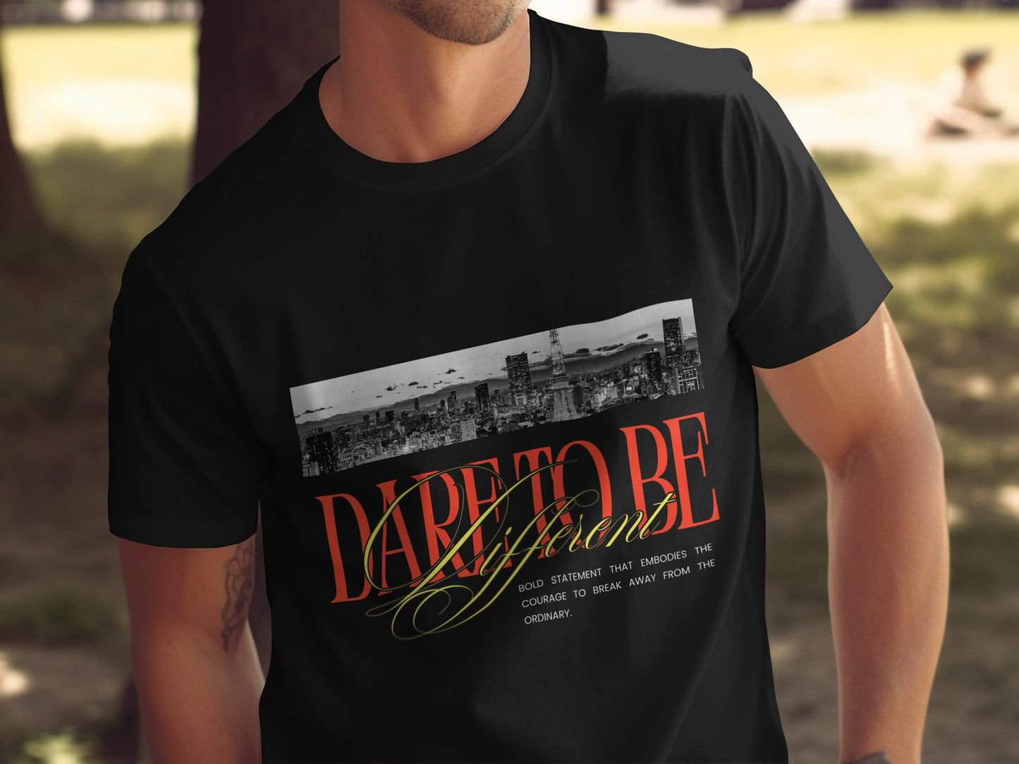Dare To Be Different - Black